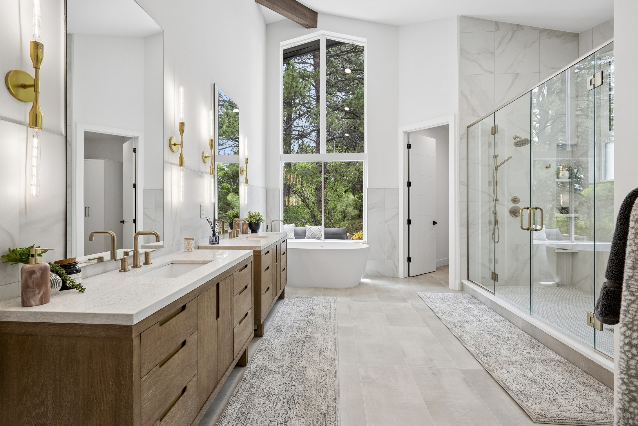 After · Completed Primary Bathroom