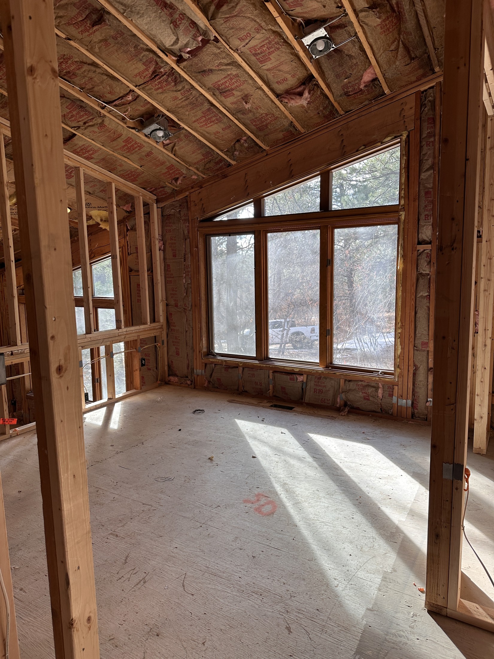 During · New Bedroom Walls & Closet Framed