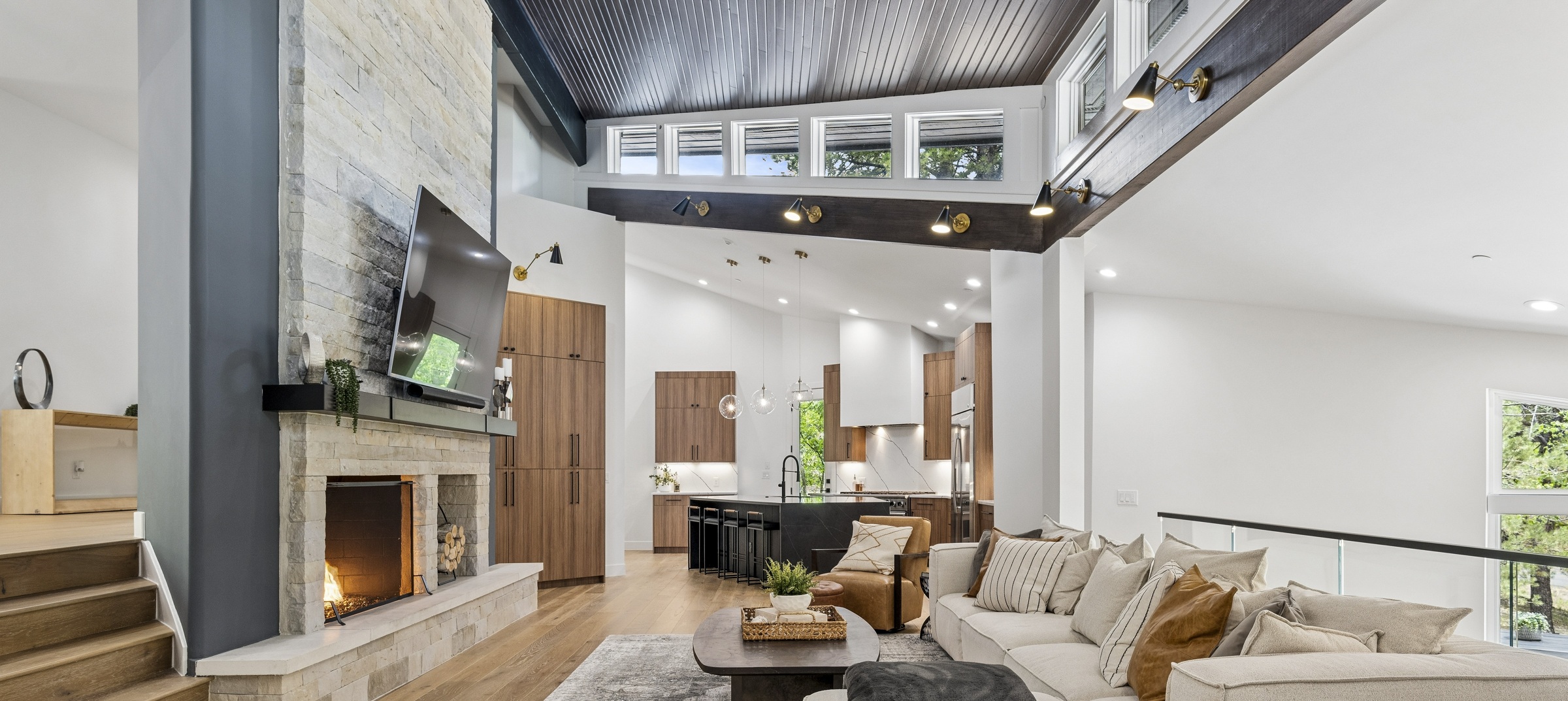After · Completed Main Living Space