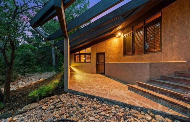 Before · Original Dining Patio